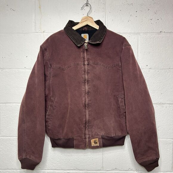 Vintage Carhartt Quilted Santa Fe Jacket “Burgundy” J14 BRG